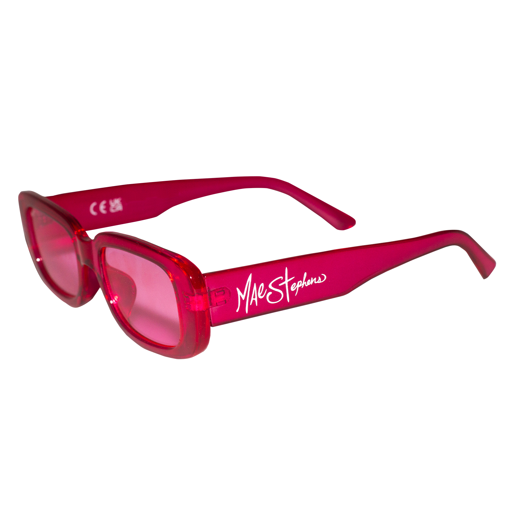 Mae Stephens - Mae Stephens Neon Pink Sunglasses
